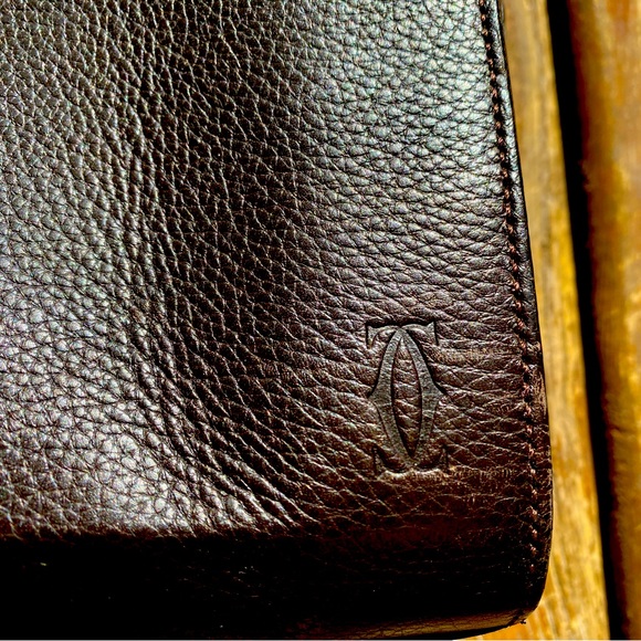 Cartier Briefcase - Brown Leather - Picture 5 of 8